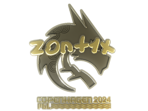 Sticker | zont1x (Gold) | Copenhagen 2024