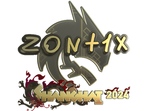 Sticker | zont1x (Gold) | Shanghai 2024