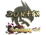 Artwork for Sticker | zont1x (Gold) | Shanghai 2024