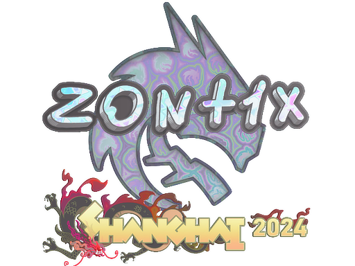 Sticker | zont1x (Holo) | Shanghai 2024