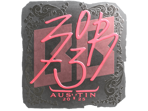 Sticker | zorte (Foil) | Austin 2025