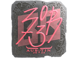 Artwork for Sticker | zorte (Foil) | Austin 2025