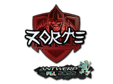 Artwork for Sticker | zorte (Glitter) | Antwerp 2022
