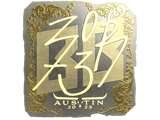 Artwork for Sticker | zorte (Gold) | Austin 2025
