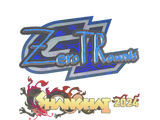 Artwork for Sticker | ztr (Holo) | Shanghai 2024