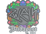 Artwork for Sticker | zweih (Embroidered) | Budapest 2025