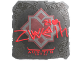 Artwork for Sticker | zweih (Foil) | Austin 2025