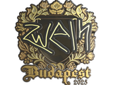 Artwork for Sticker | zweih (Gold) | Budapest 2025