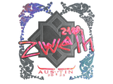Artwork for Sticker | zweih (Holo) | Austin 2025