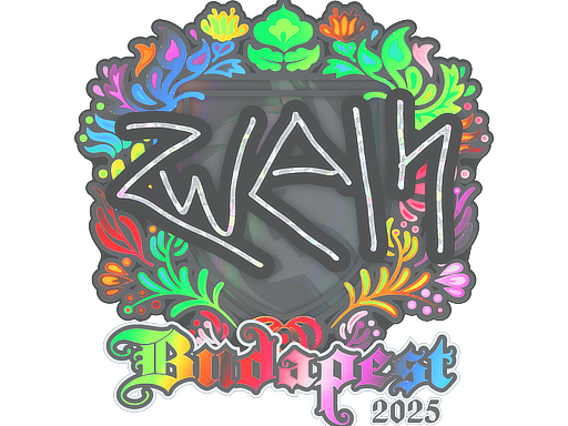 Sticker | zweih (Holo) | Budapest 2025