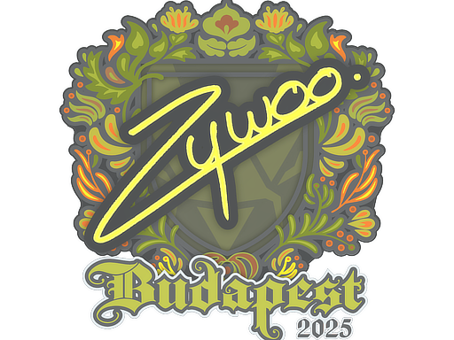 Sticker | ZywOo | Budapest 2025