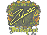 Artwork for Sticker | ZywOo | Budapest 2025