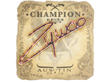 Artwork for Sticker | ZywOo (Champion) | Austin 2025