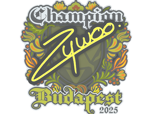 Sticker | ZywOo | Budapest 2025