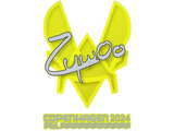 Artwork for Sticker | ZywOo | Copenhagen 2024
