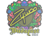 Artwork for Sticker | ZywOo (Embroidered) | Budapest 2025