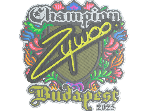 Sticker | ZywOo | Budapest 2025