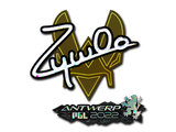 Artwork for Sticker | ZywOo (Glitter) | Antwerp 2022