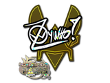 Artwork for Sticker | ZywOo (Glitter, Champion) | Paris 2023