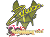 Artwork for Sticker | ZywOo (Glitter) | Shanghai 2024