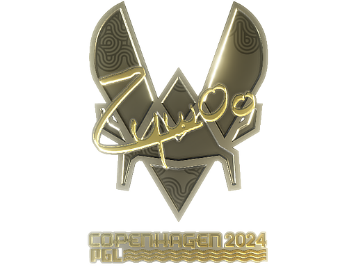 Sticker | ZywOo (Gold) | Copenhagen 2024