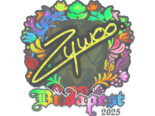 Sticker | ZywOo | Budapest 2025