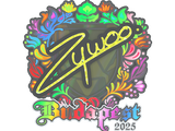 Artwork for Sticker | ZywOo (Holo) | Budapest 2025