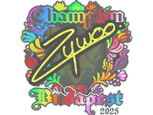 Sticker | ZywOo | Budapest 2025