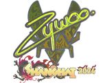 Artwork for Sticker | ZywOo (Holo) | Shanghai 2024