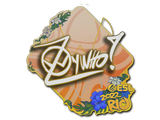 Artwork for Sticker | ZywOo | Rio 2022