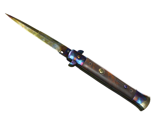 Stiletto Knife | Case Hardened