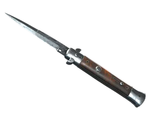 Stiletto Knife | Damascus Steel