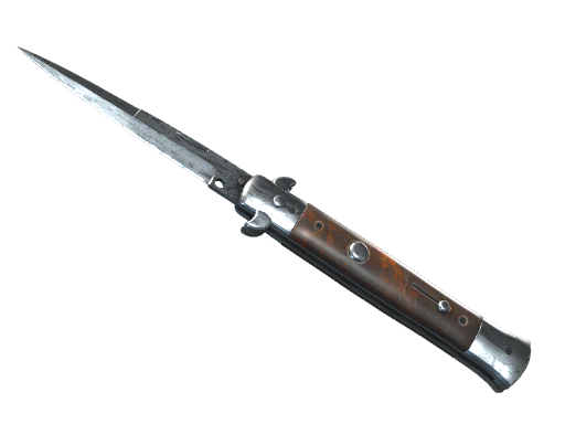 ★ Stiletto Knife | Damascus Steel (Minimal Wear)