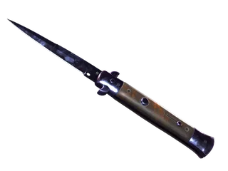 Stiletto Knife | Doppler - Black Pearl