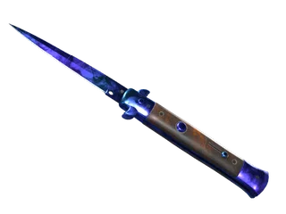 Stiletto Knife | Doppler - Sapphire
