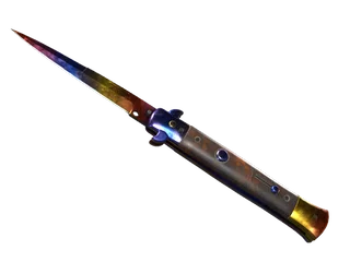 Stiletto Knife | Marble Fade