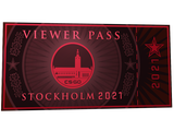 Artwork for Stockholm 2021 Viewer Pass