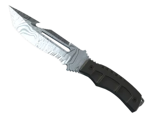 Survival Knife | Damascus Steel