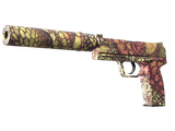 Artwork for [FN] USP-S | Orange Anolis