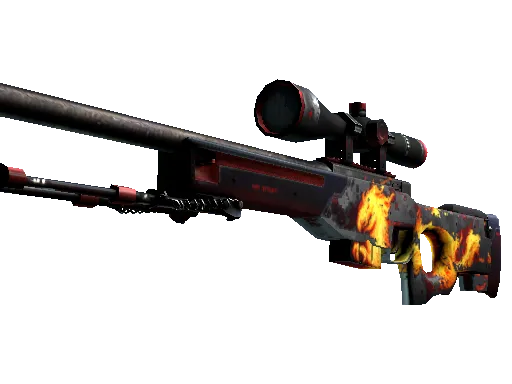 AWP | Wildfire (Battle-Scarred) | CS2 skin - Pricempire.com