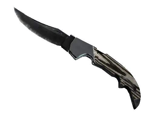 Falchion Knife | Black Laminate (Field-Tested) | CS2 skin - Pricempire.com