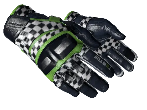 Moto Gloves | Finish Line (Minimal Wear) | CS2 glove - Pricempire.com