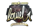 Sticker | loWel (Gold) | Berlin 2019 item image