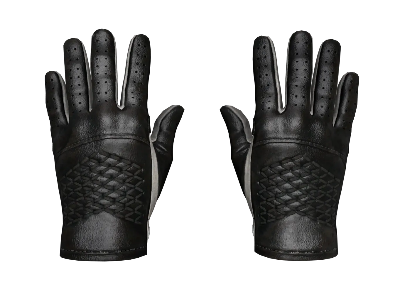 Driver Gloves Black Tie (FieldTested) CS2 glove
