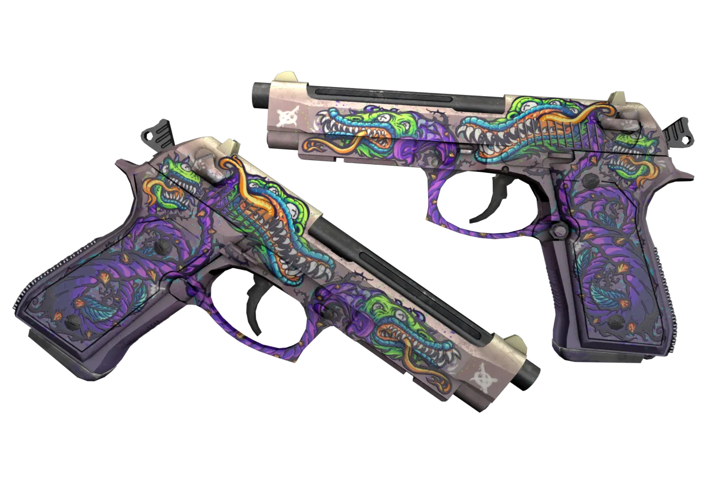 Dual skins. Dual Berettas Flora Carnivora. Flora Carnivora CS go. STATTRAK™ Dual Berettas | Хищные растения.