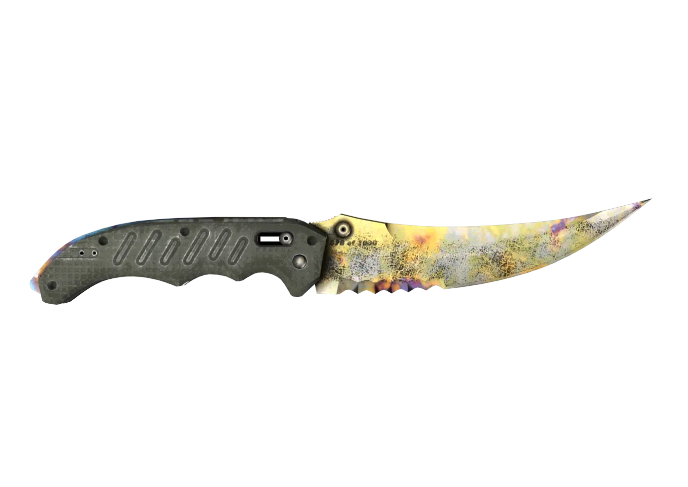 Flip Knife Case Hardened CS2 skin