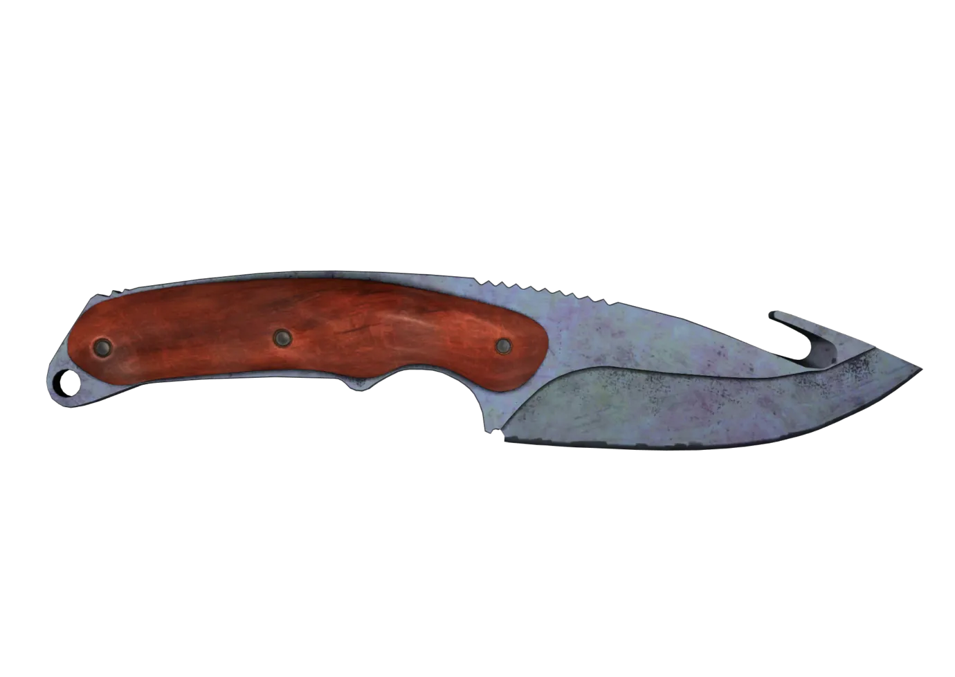 Gut Knife | Blue Steel (Well-Worn) | CS2 skin - Pricempire.com