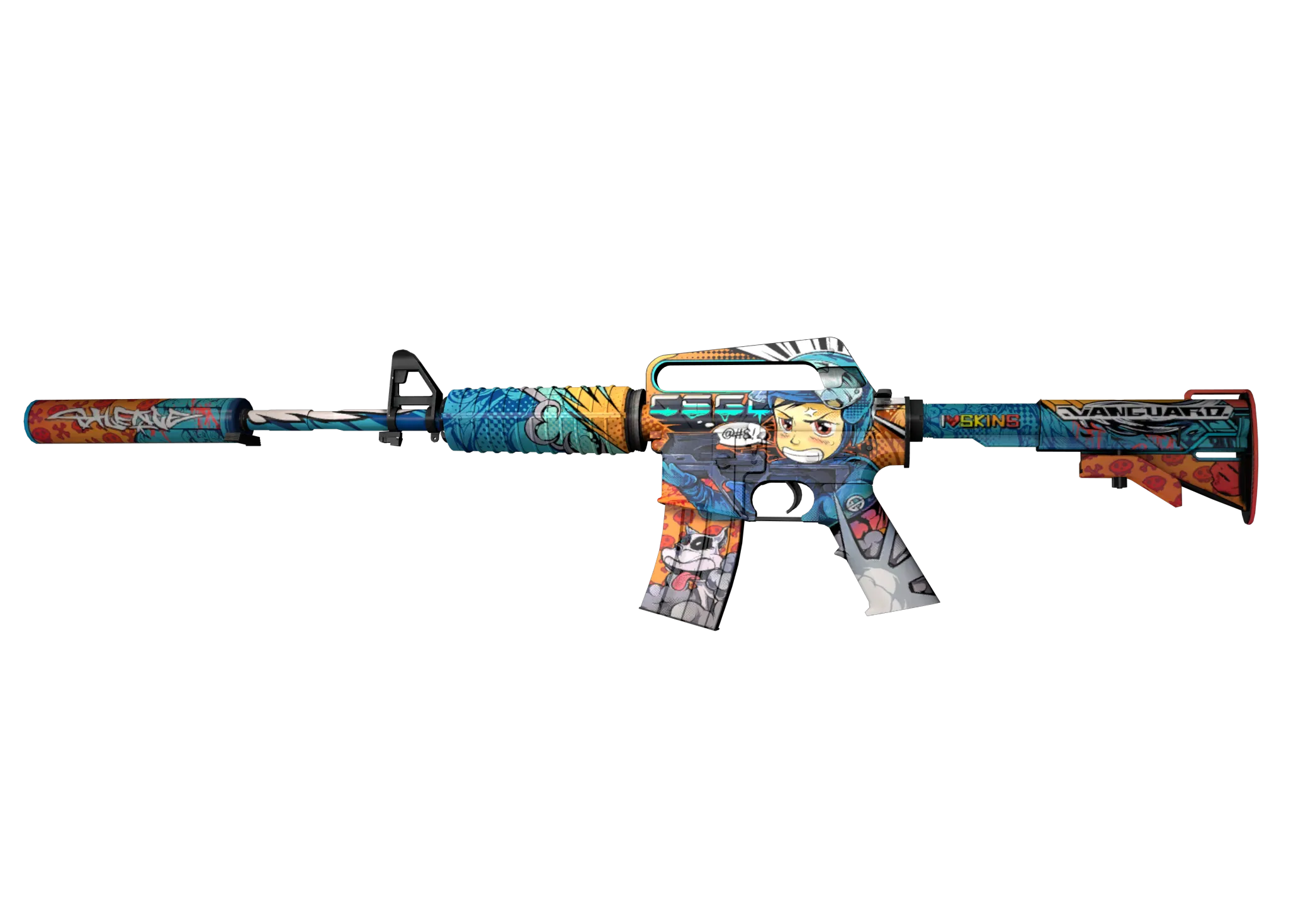 M4a1 s golden coil battle scarred фото 72