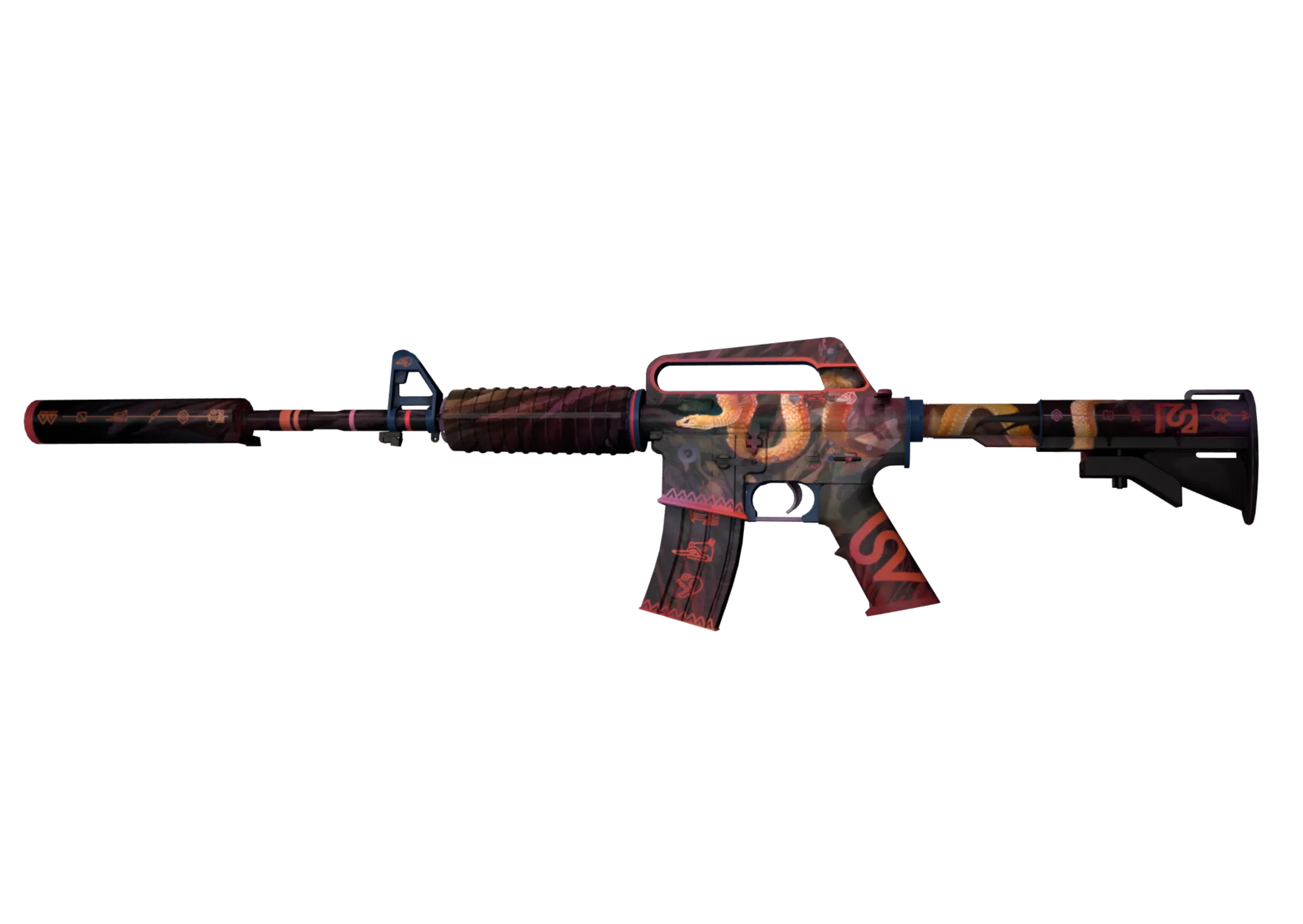 M4a1 s golden coil battle scarred фото 59