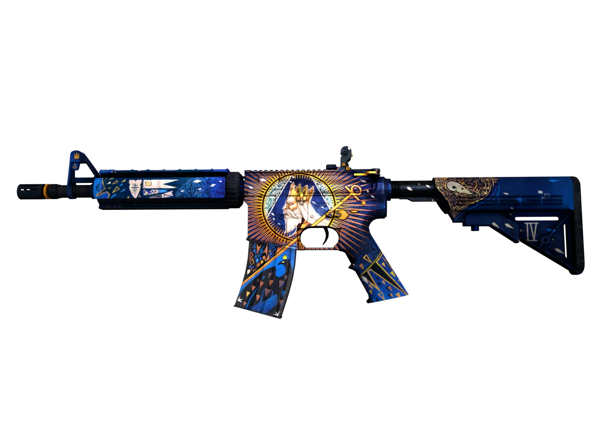 M4a1 s golden coil battle scarred фото 96